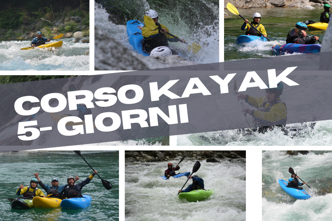 Corso Kayak 5 giorni