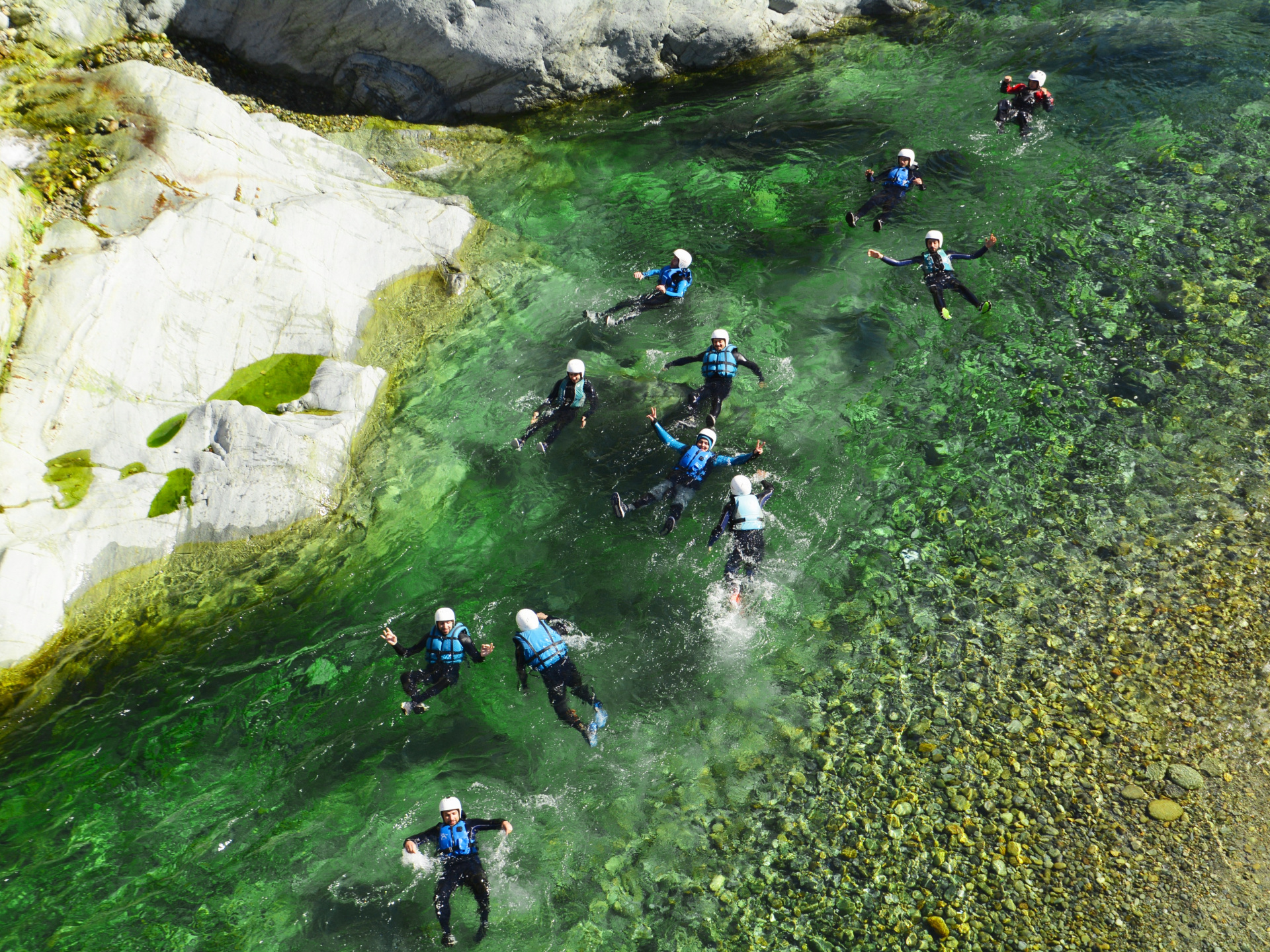Canyoning in Sesia Gorges