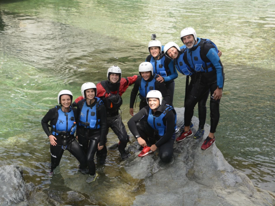 Canyoning Schluchten von Sesia 0