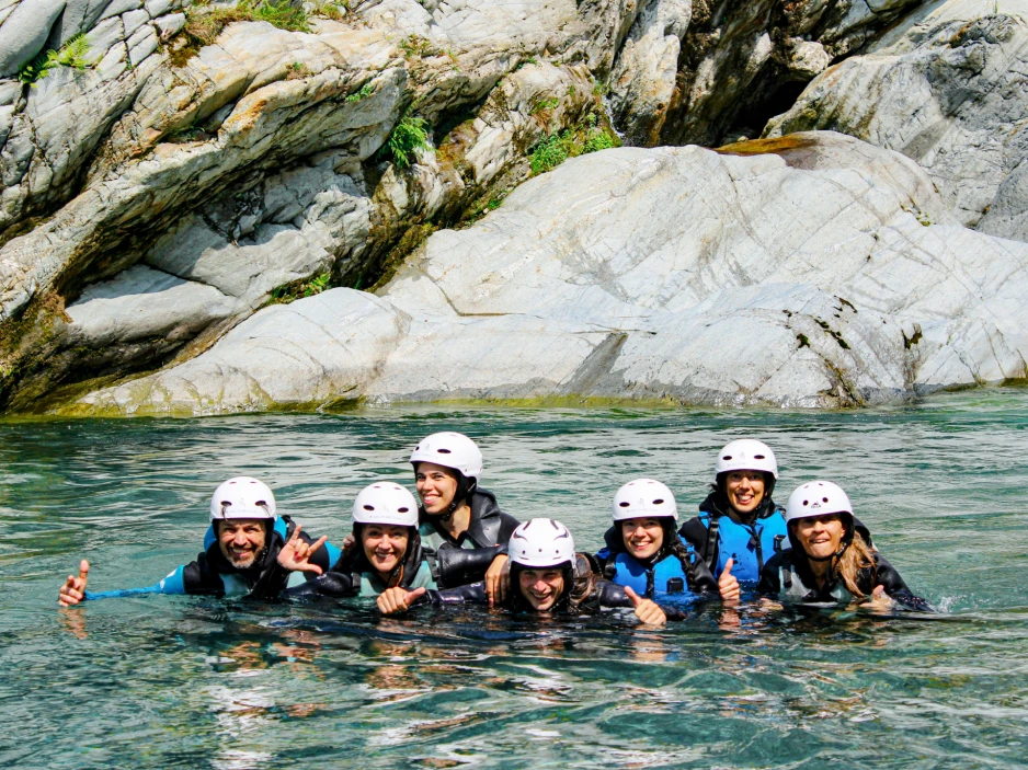 Canyoning in Sesia Gorges 4