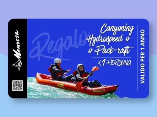 Canyoning Sorba, Hydrospeed, Mini-raft – 1 person