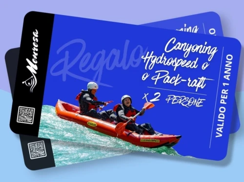 Canyoning Sorba, Hydrospeed, Mini-raft – 2 people