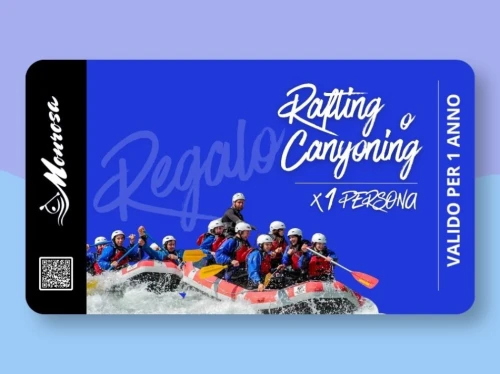 Rafting or Canyoning Sesia Gorges – 1 person